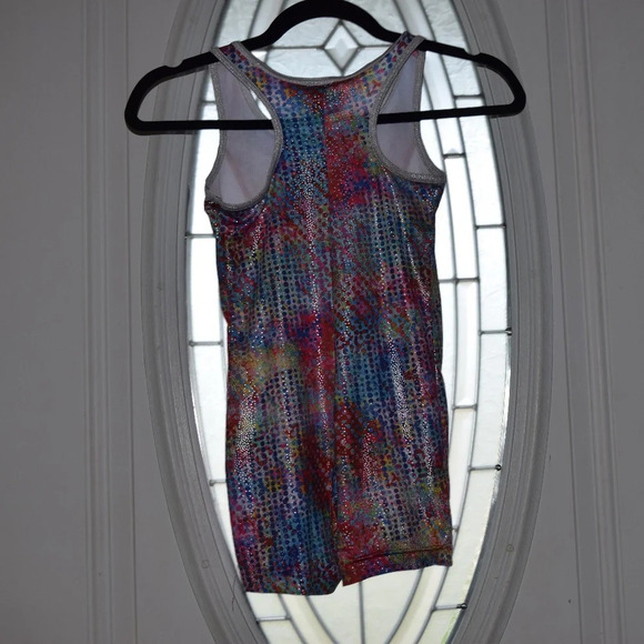 FUTURE STAR CAPEZIO Multicolored Girls Biktard Size S - Picture 2 of 4